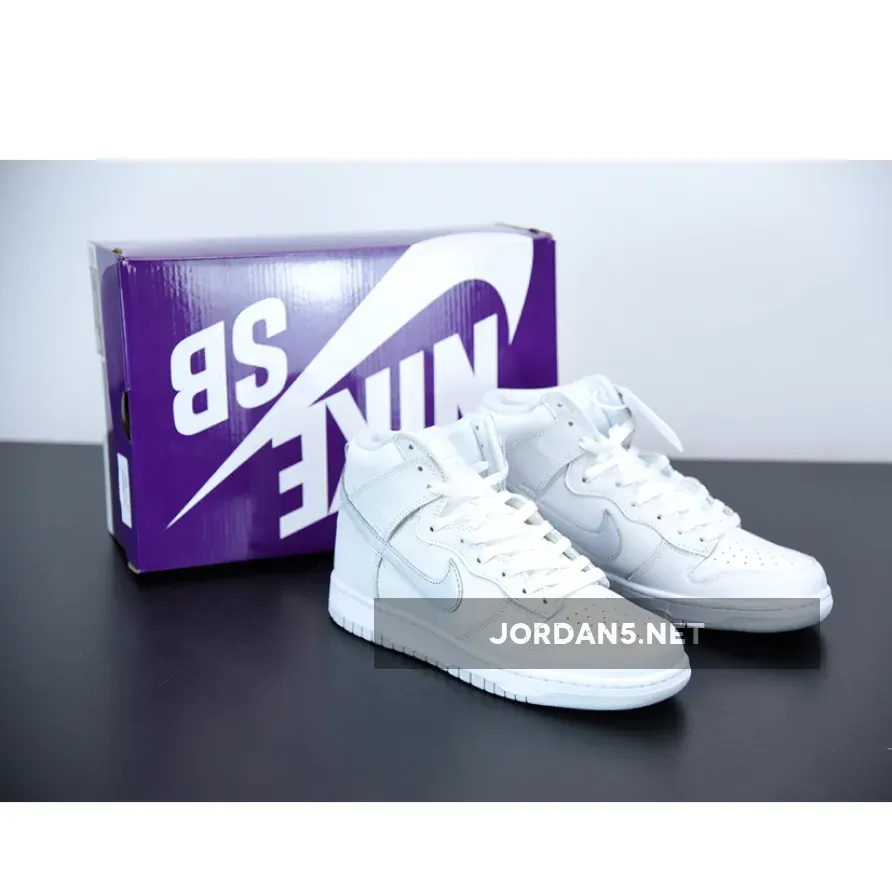 Nike Dunk High White/Pure Platinum