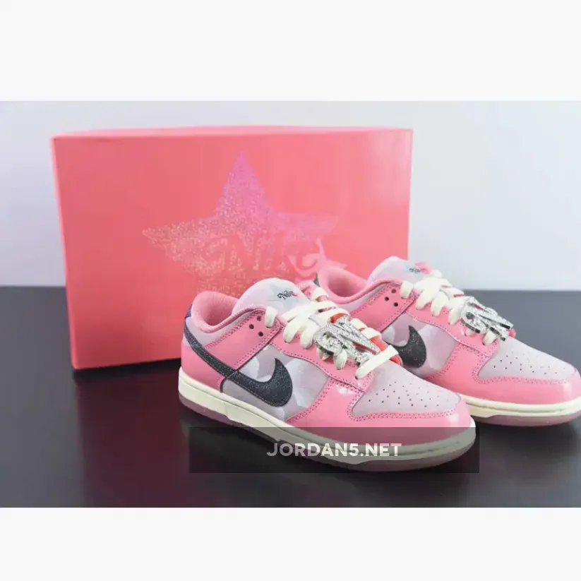Nike Dunk Low Barbie Pink Foam/Pale Vanilla-Black