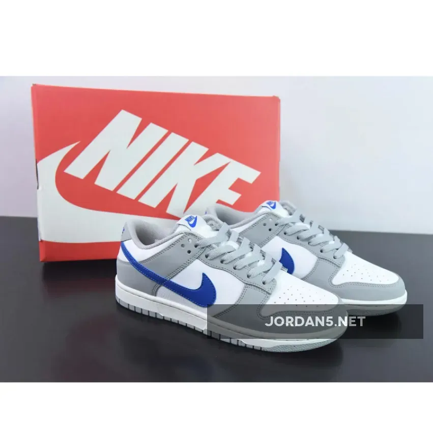 Nike Dunk Low "Grey/White/Royal"