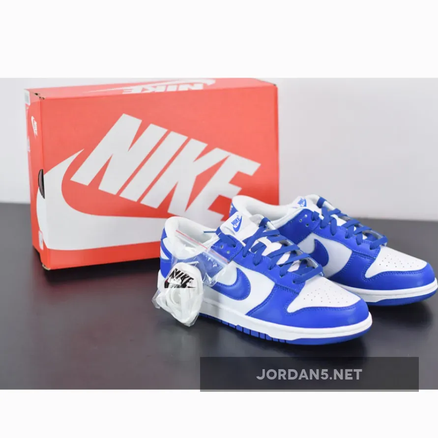 Nike Dunk Low "Kentucky" White/Varsity Royal