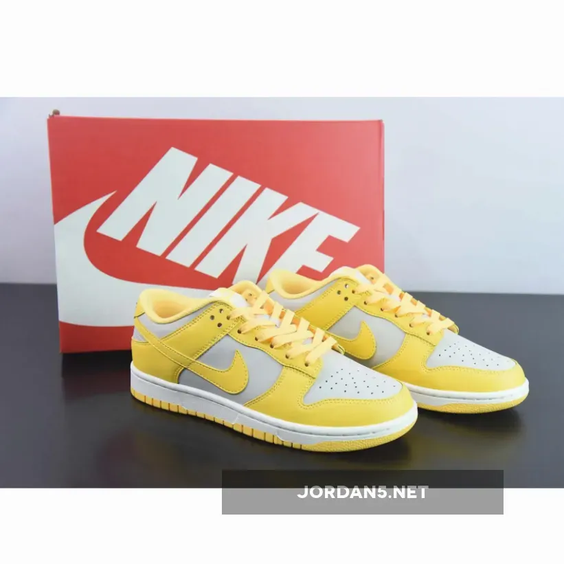 Nike Dunk Low Light Bone/Sail/Citron Pulse