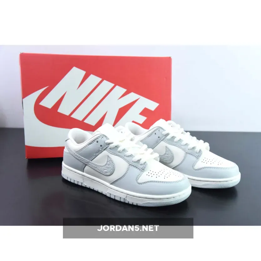 Nike Dunk Low Needlework Sail/Tawny-Metallic Silver