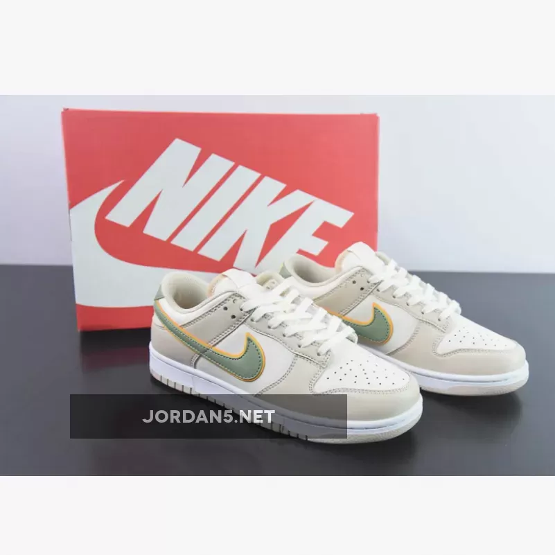 Nike Dunk Low Pale Ivory Oil Green