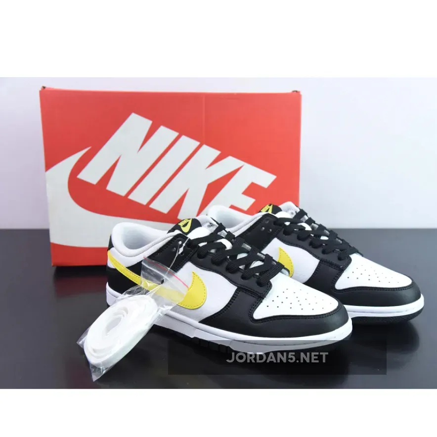 Nike Dunk Low ‘Panda’ Black Yellow White
