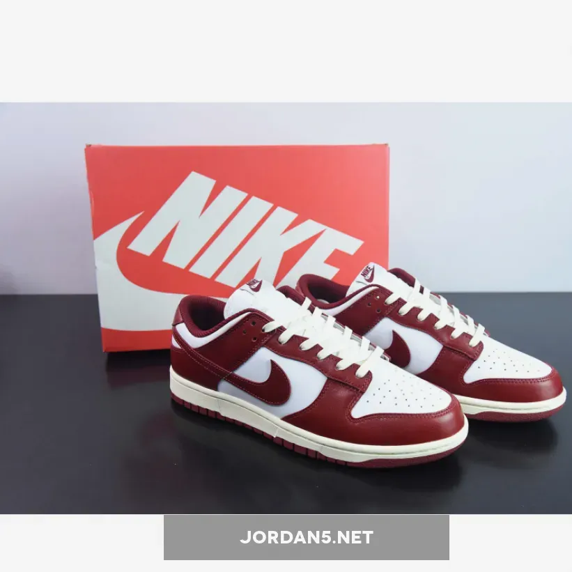Nike Dunk Low PRM Team Red