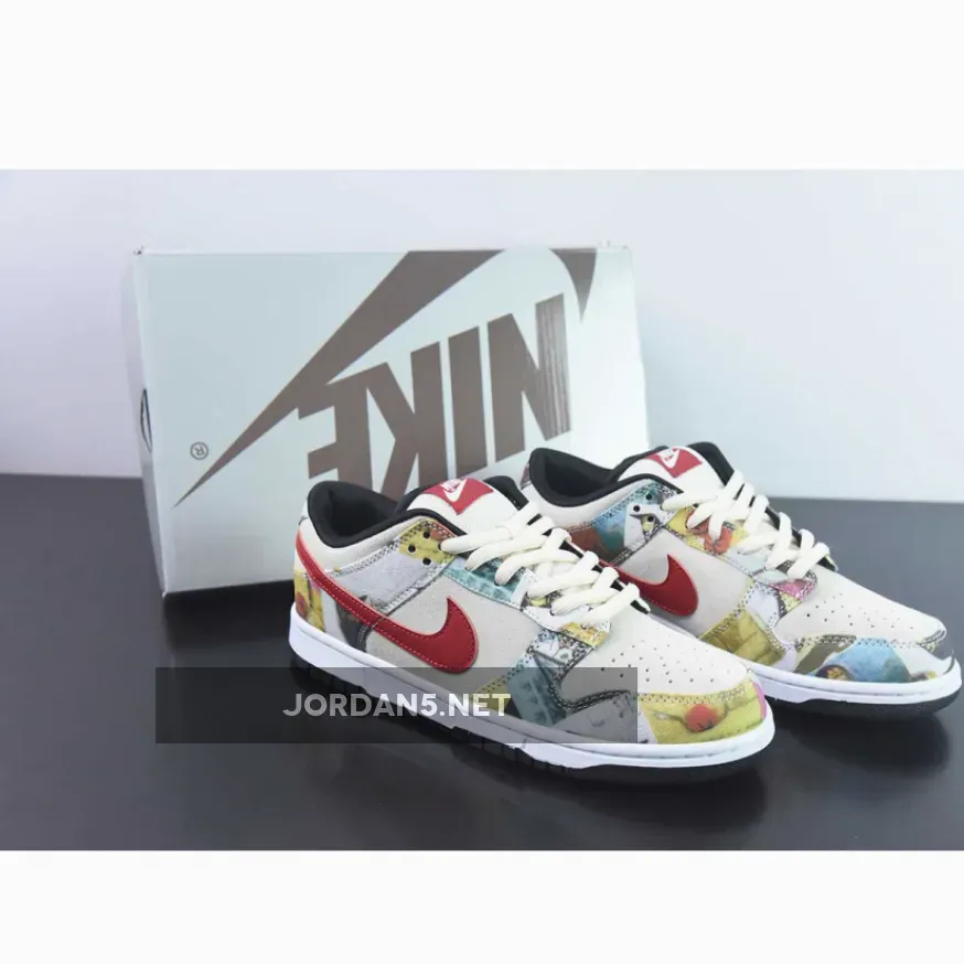 Nike Dunk Low Pro "Paris" Rope/Special Cardinal