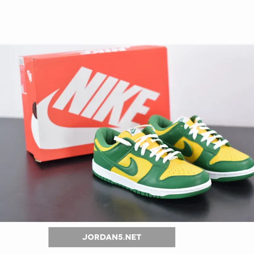 Nike Dunk Low SP "Brazil" Yellow Green