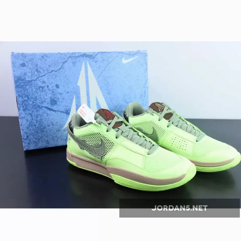 Nike Ja 1 "Zombie Halloween" Lime Blast/Oil Green-Black
