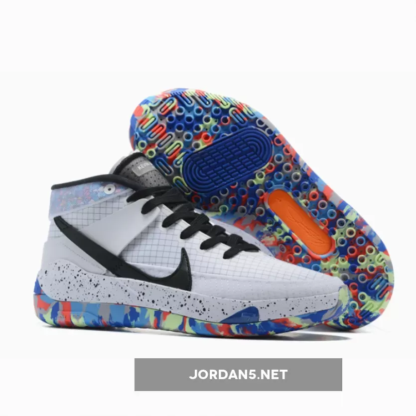 Nike KD 13 ‘Home Team’ Multi-Color/Racer Blue-Smoke Grey
