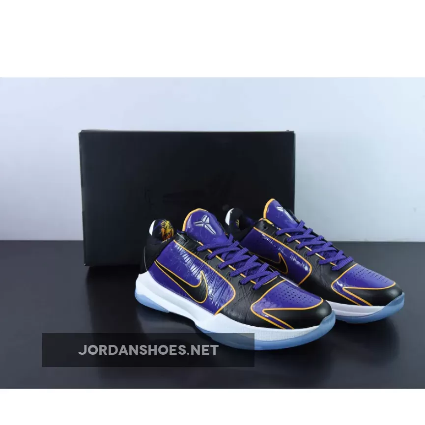 Nike Kobe 5 Protro "5x Champ" Court Purple/Black-University Gold