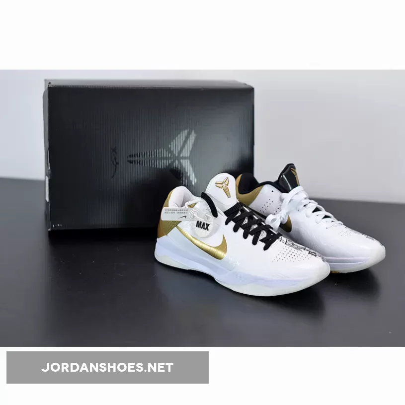 Nike Kobe 5 Protro White Gold