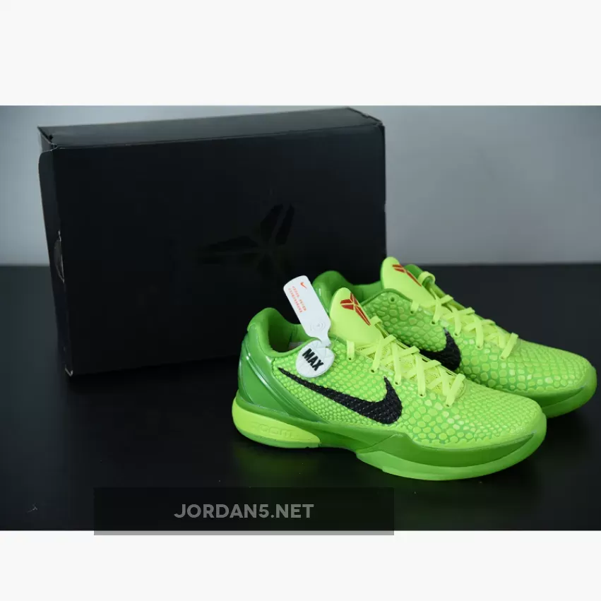Nike Kobe 6 Protro "Grinch" Green Apple/Volt-Crimson-Black