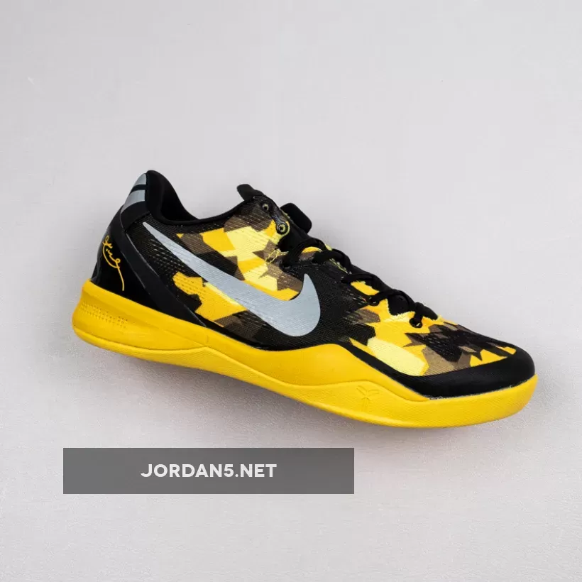 Nike Kobe 8 System Black/Grey-Vivid Sulfur-Electric