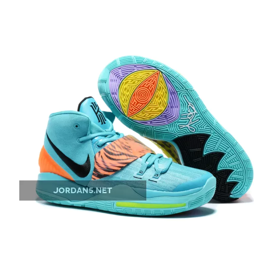 Nike Kyrie 6 Oracle Aqua/Black-Opti Yellow