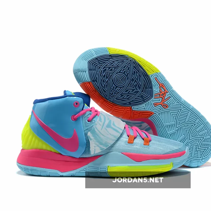 Nike Kyrie 6 "Pool" Baltic Blue/Hyper Royal/Volt/Hyper Pink