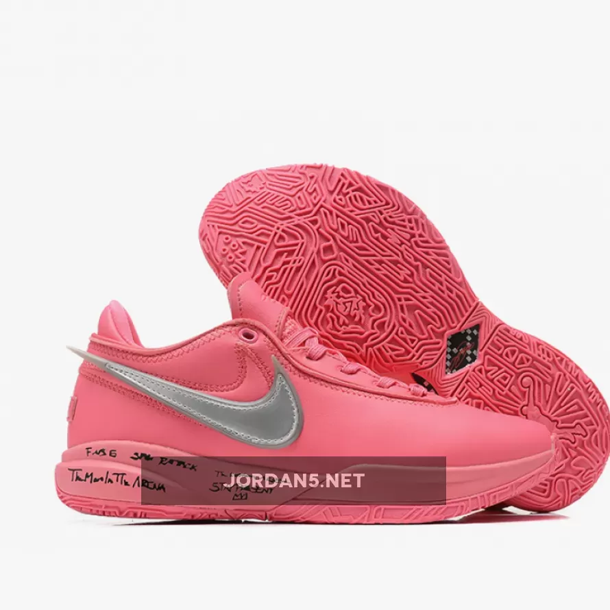 Nike LeBron 20 Pink Silver