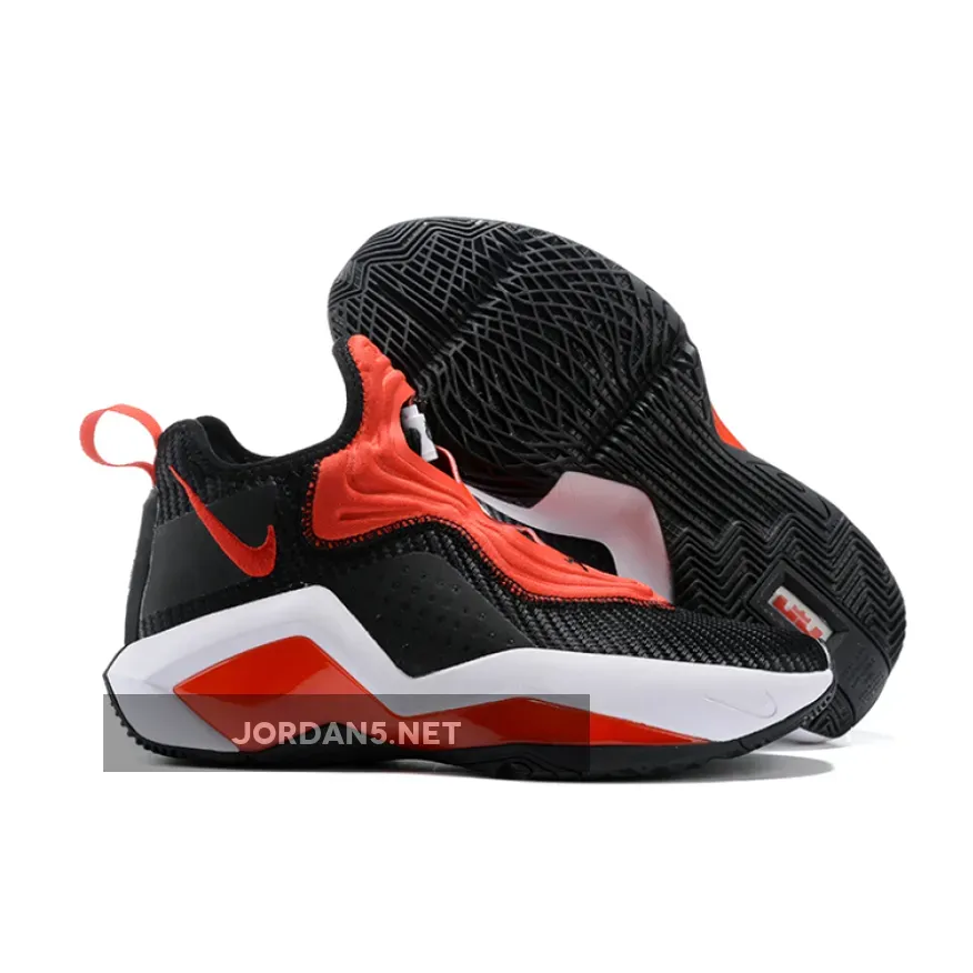 Nike LeBron Soldier 14 "Bred" Black/University Red-White