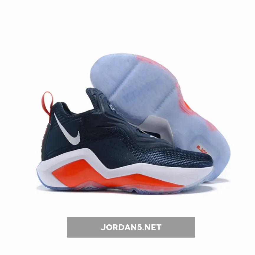 Nike LeBron Soldier 14 Custom Navy Red White