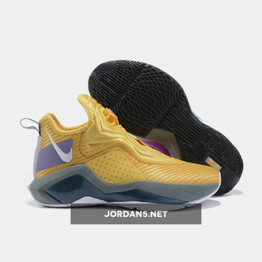 Nike LeBron Soldier 14 "Lakers" Purple and Gold