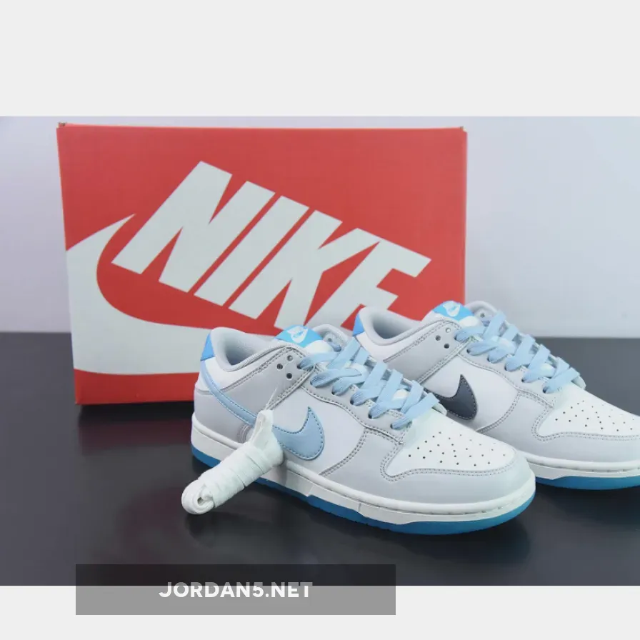 Nike Men’s Dunk Low "520" White/Grey-Blue