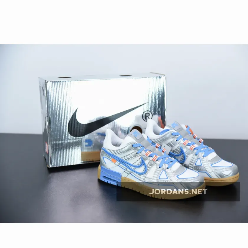 Nike Off-white X Air Rubber Dunk 'University Blue' Grey