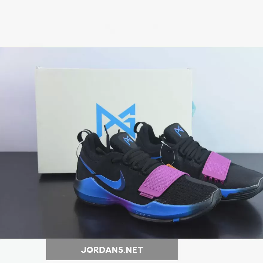 Nike PG 1 ‘Flip the Switch’ Black Purple Blue