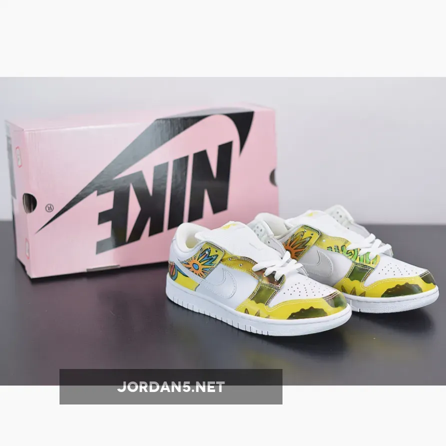 Nike SB Dunk "De La Soul" White/Yellow