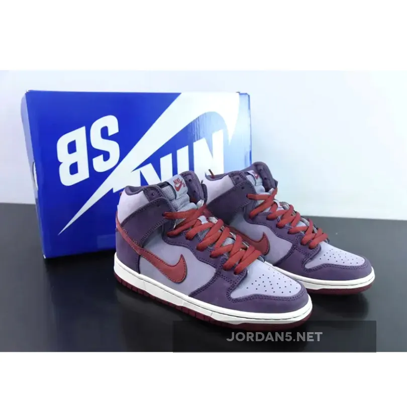 Nike SB Dunk High Daybreak/Barn-Plum