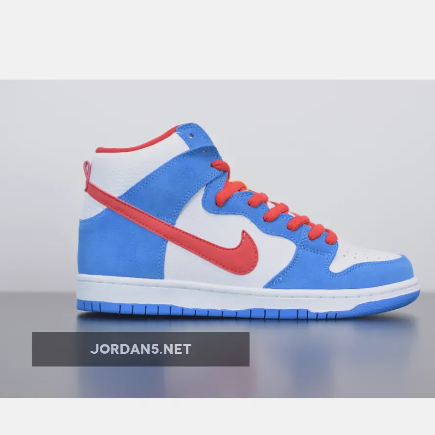 Nike Sb Dunk High 'Doraemon' LIGHT PHOTIO BLUE/LIGHT PHOTO