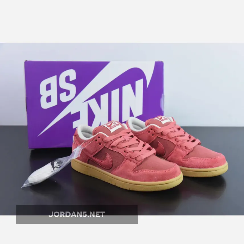 Nike SB Dunk Low "Adobe" Red Gum