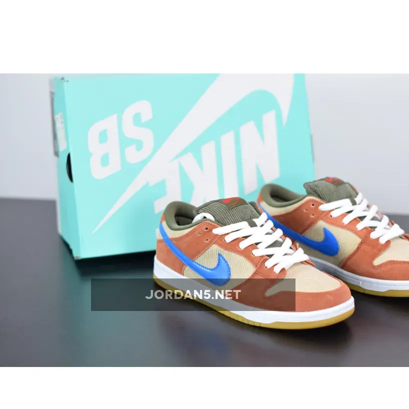 Nike SB Dunk Low "Corduroy" Dusty Peach/Photo Blue-Desert Ore