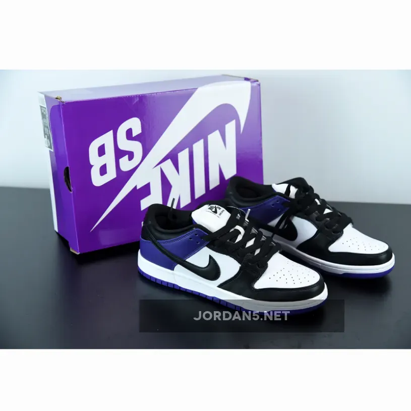 Nike SB Dunk Low Court Purple/White-Black