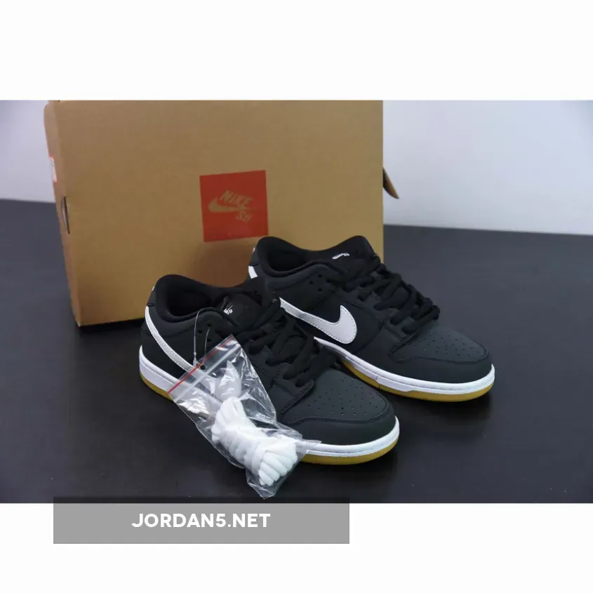 Nike SB Dunk Low Orange Label Black White Gum