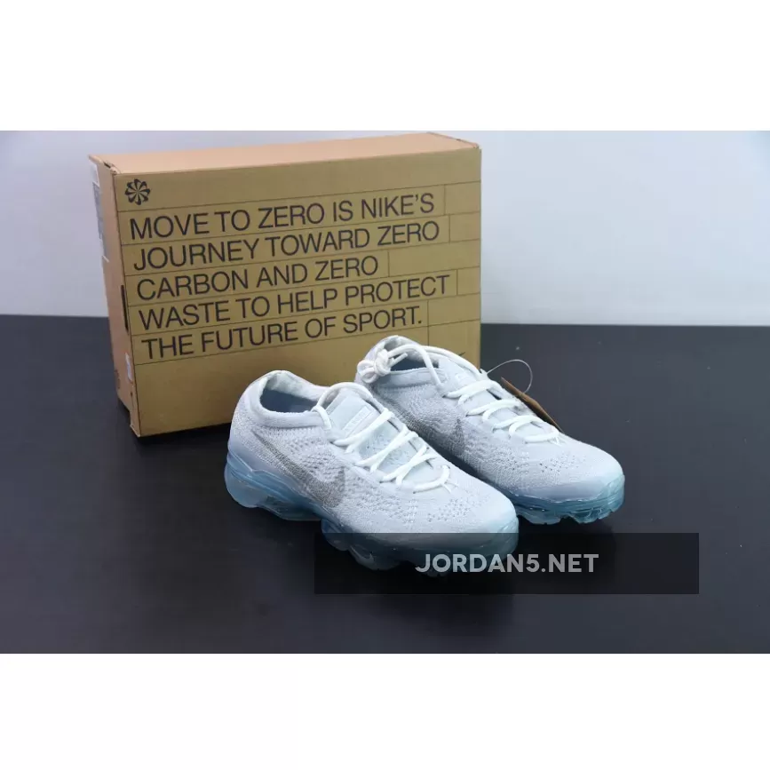 Nike Vapormax Flyknit 2023 Pure Platinum/White