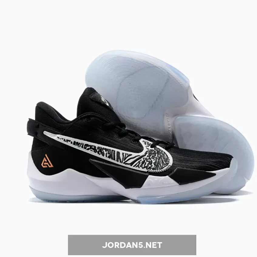 Nike Zoom Freak 2 Black/Off Noir/White/Solar Flare