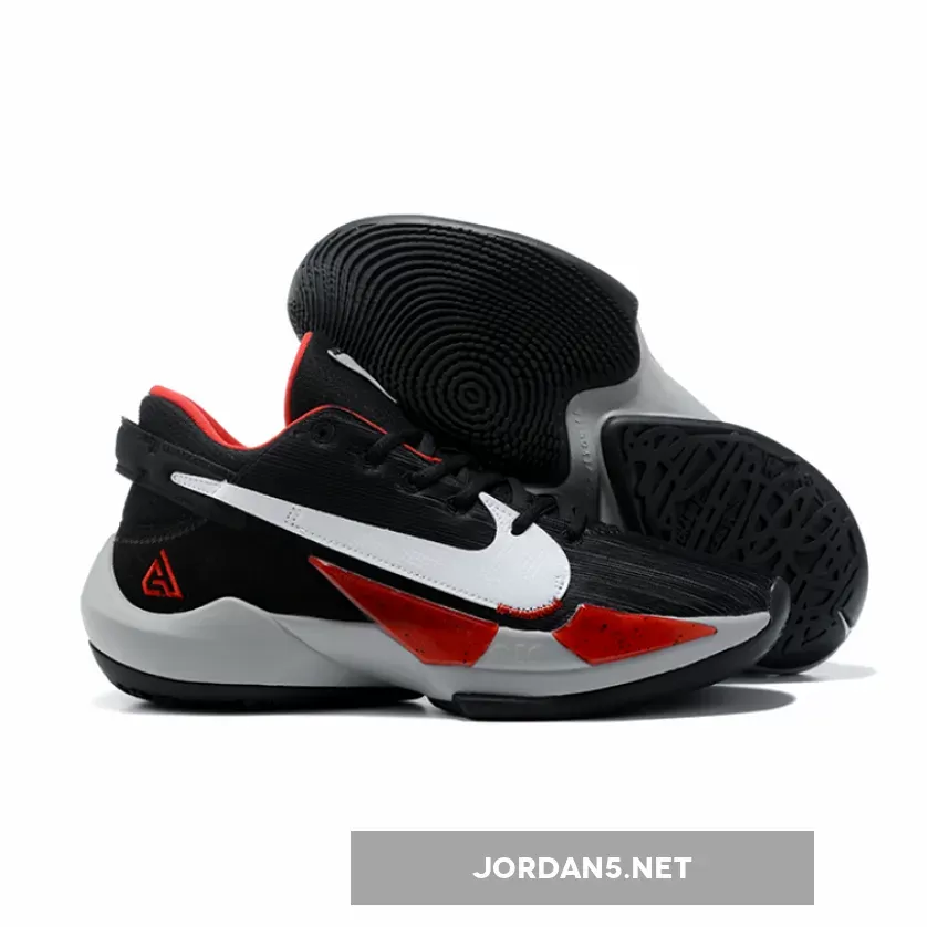 Nike Zoom Freak 2 "Bred" Black/White-University Red