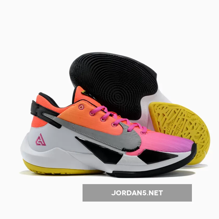 Nike Zoom Freak 2 "Sunset" Orange Pink White Black