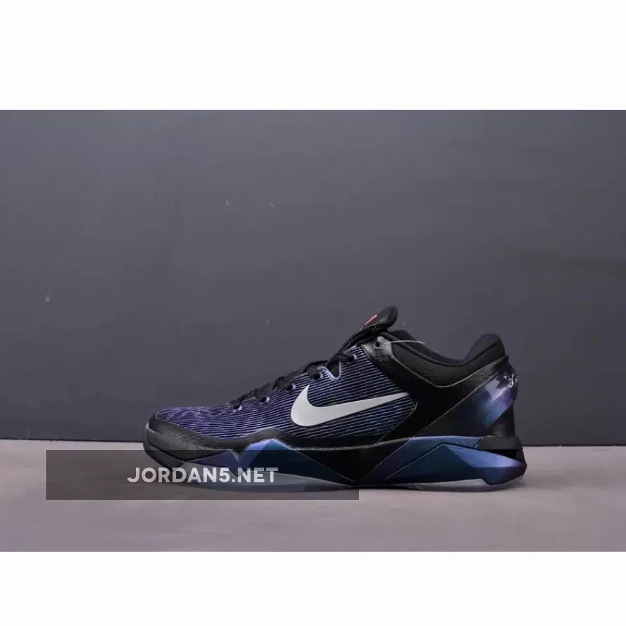 Nike Zoom Kobe 7 'Invisibility Cloak' Black/Court Purple-Trqs Blue
