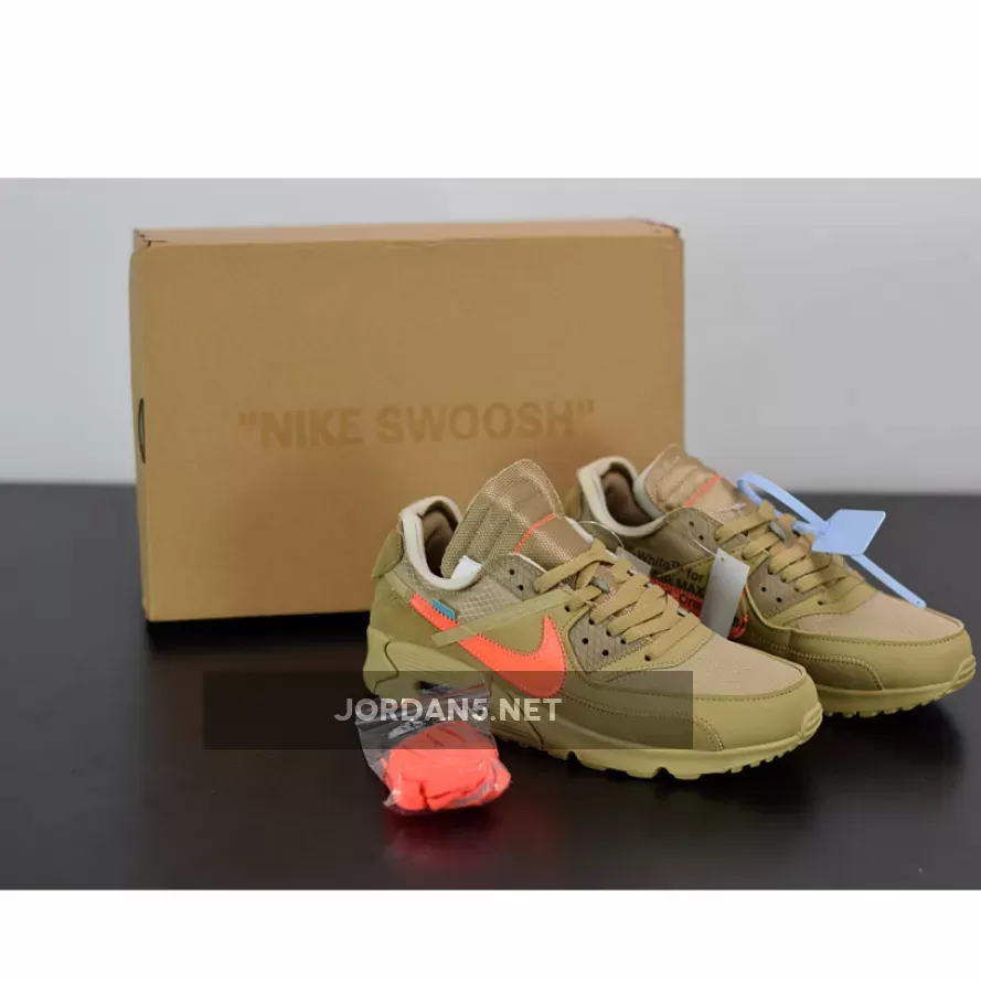 Off-White x Nike Air Max 90 Desert Ore