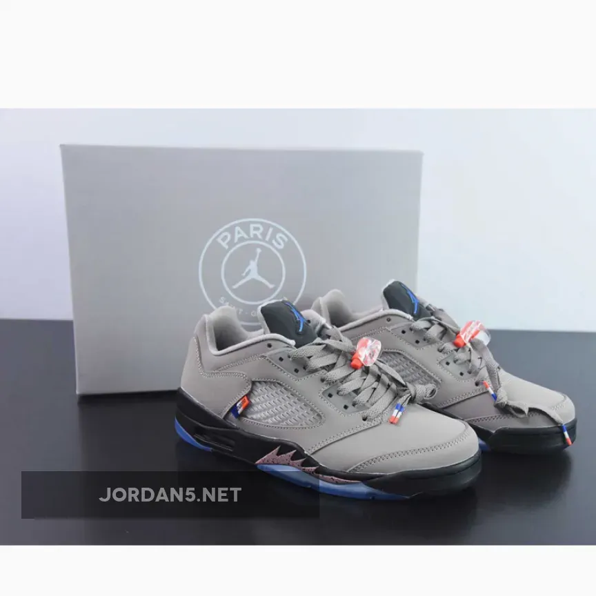 PSG x Air Jordan 5 Low "Paname" Pumice/Black/Game Royal Restock