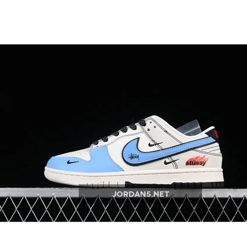 SB DUNK LOW BLACK/BLUE/BEIGE