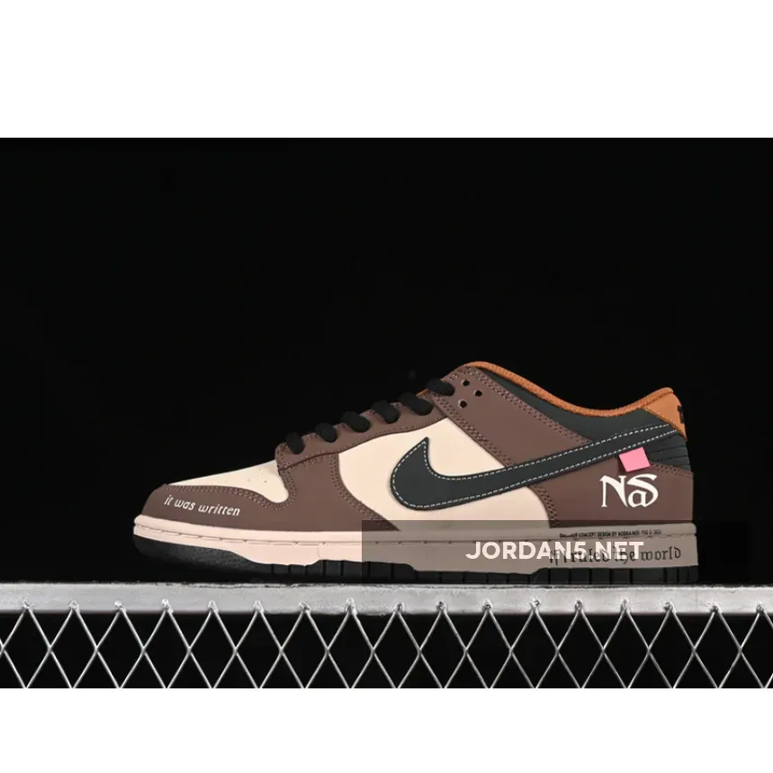 SB DUNK LOW BLACK/BROWN/BEIGE