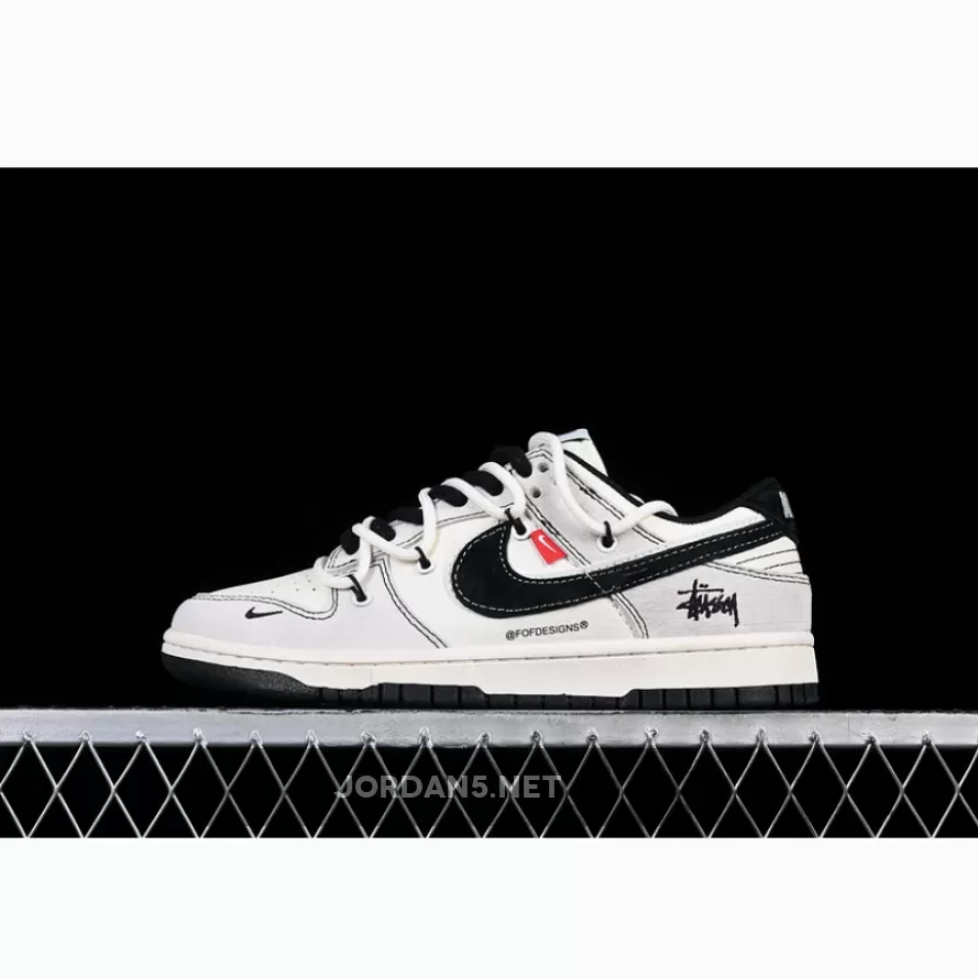 SB DUNK LOW BLACK/WHITE/GREY