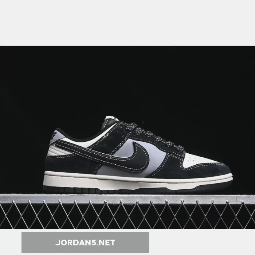 SB DUNK LOW EDG WHITE/GREY/BLACK/SILVER