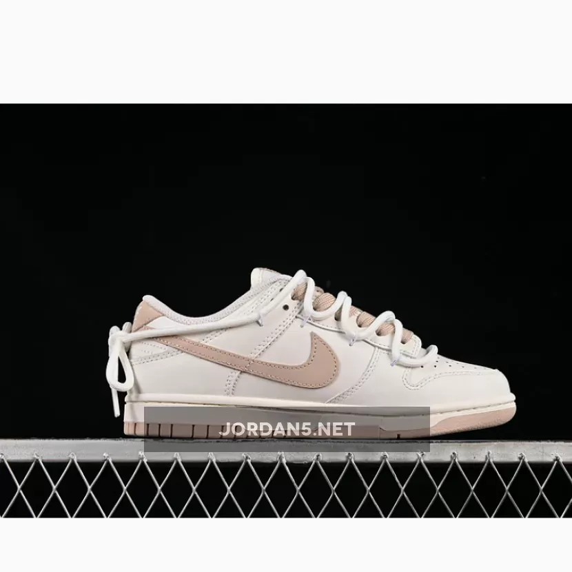 SB DUNK LOW JUST DO IT WHITE/BEIGE