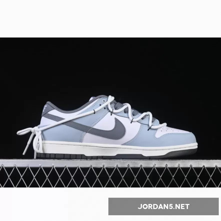 SB DUNK LOW JUST DO IT WHITE/GREY/BLUE