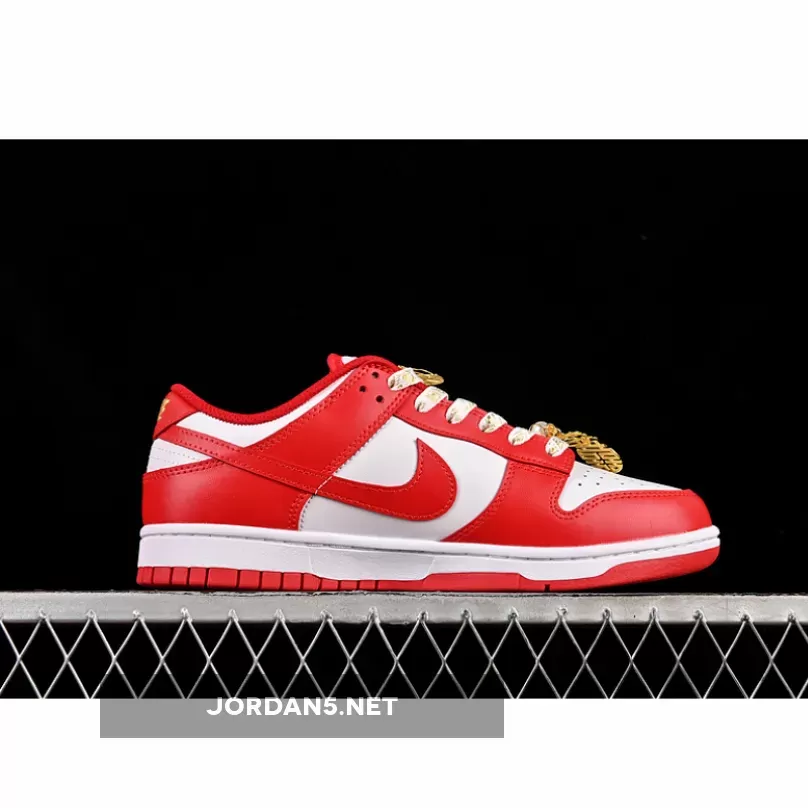 SB DUNK LOW JUST DO IT WHITE/RED/GOLD