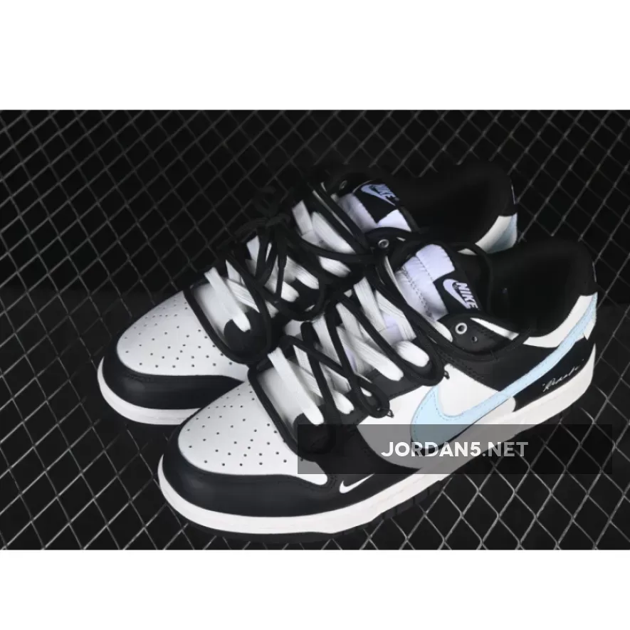 SB DUNK LOW JUST DO IT WHITE/BLACK/BLUE
