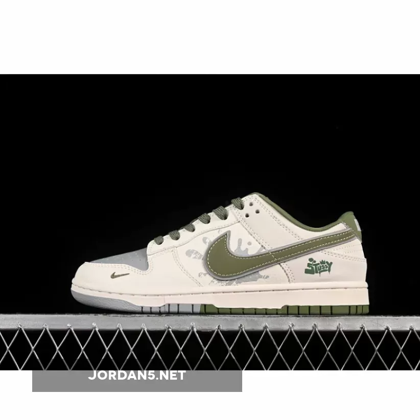 SB DUNK LOW OFF WHITE/GREY