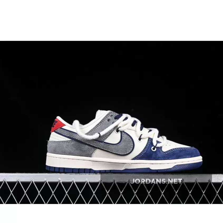 SB DUNK LOW SUP WHITE/GREY/BLUE/RED